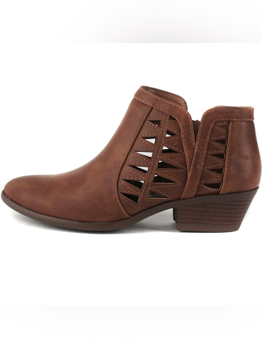 Soda Brown Booties, sz 9